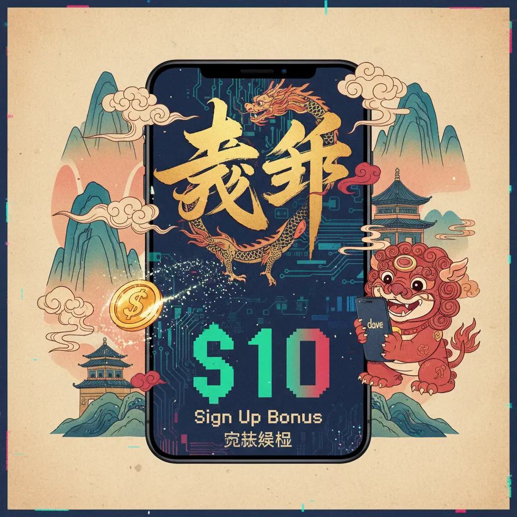 $10 sign up bonus - Dave